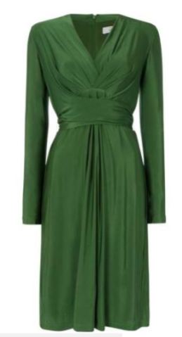 soft green issa block colour dress